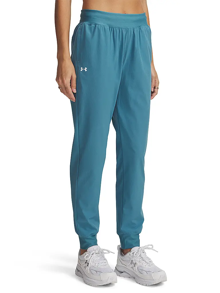 UNDER ARMOUR | Damen Jogginghose UA ArmourSport High Rise | Petrol