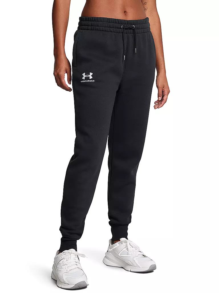 UNDER ARMOUR | Damen Jogginghose UA Icon Fleece | schwarz
