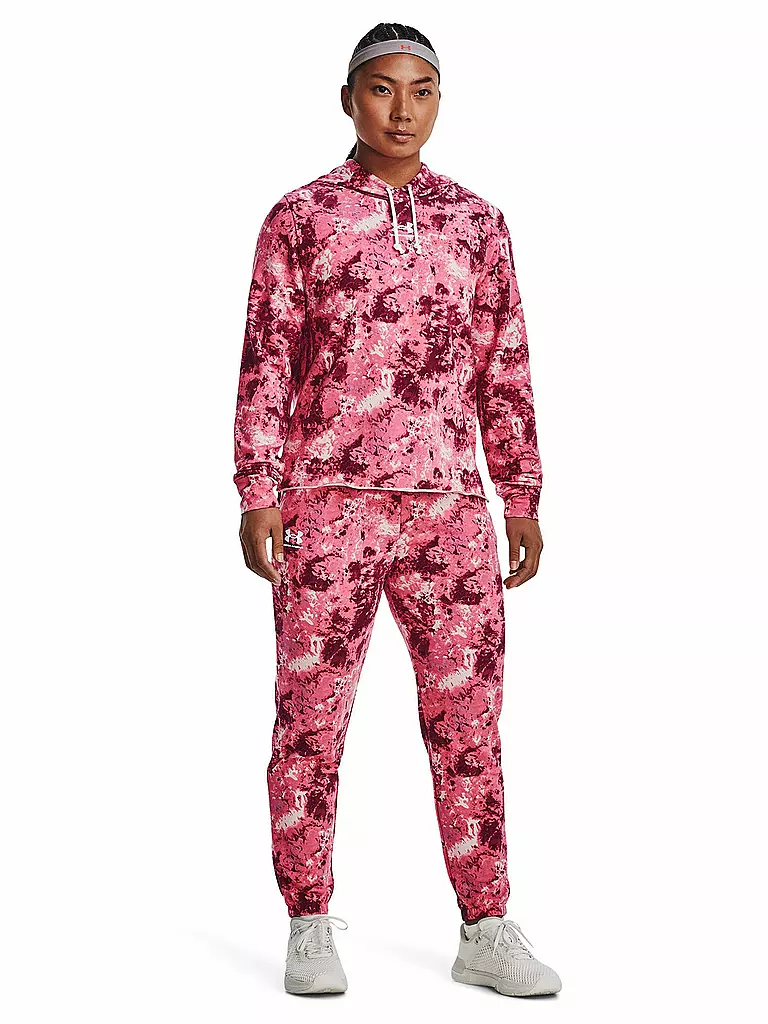 UNDER ARMOUR | Damen Jogginghose UA Rival Terry | rosa