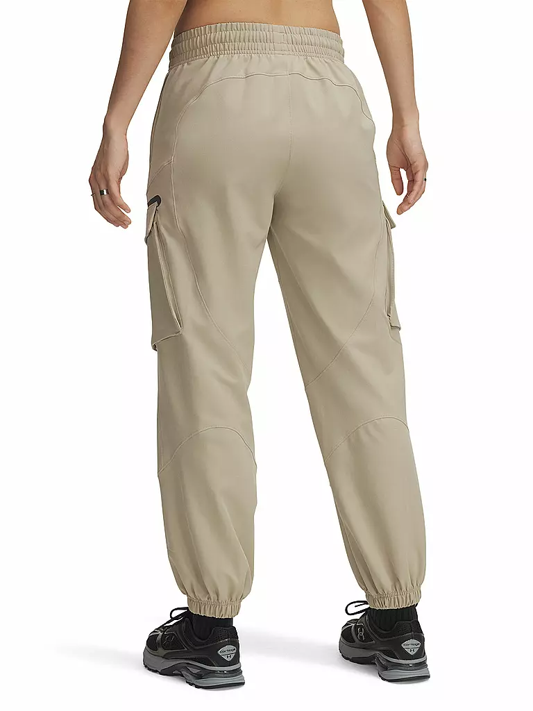 UNDER ARMOUR | Damen Jogginghose UA Unstoppable Cargo | camel