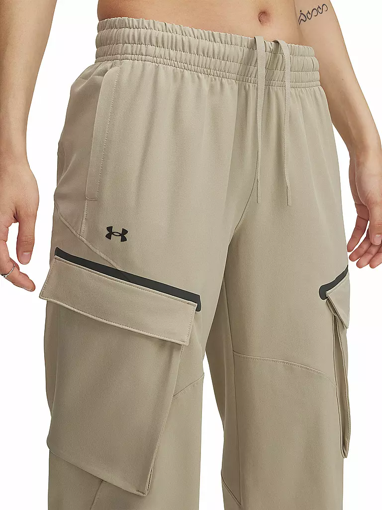 UNDER ARMOUR | Damen Jogginghose UA Unstoppable Cargo | camel
