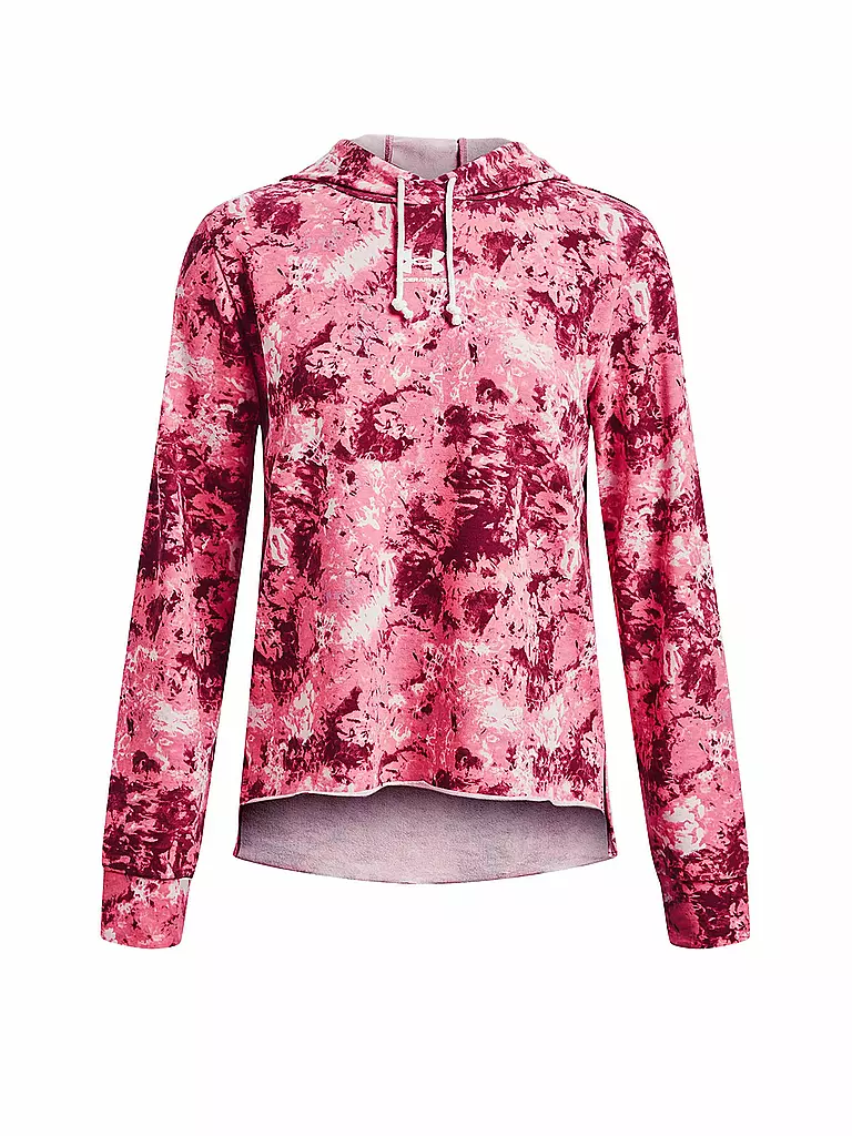 UNDER ARMOUR | Damen Kapuzenpullover UA Rival Terry | rosa