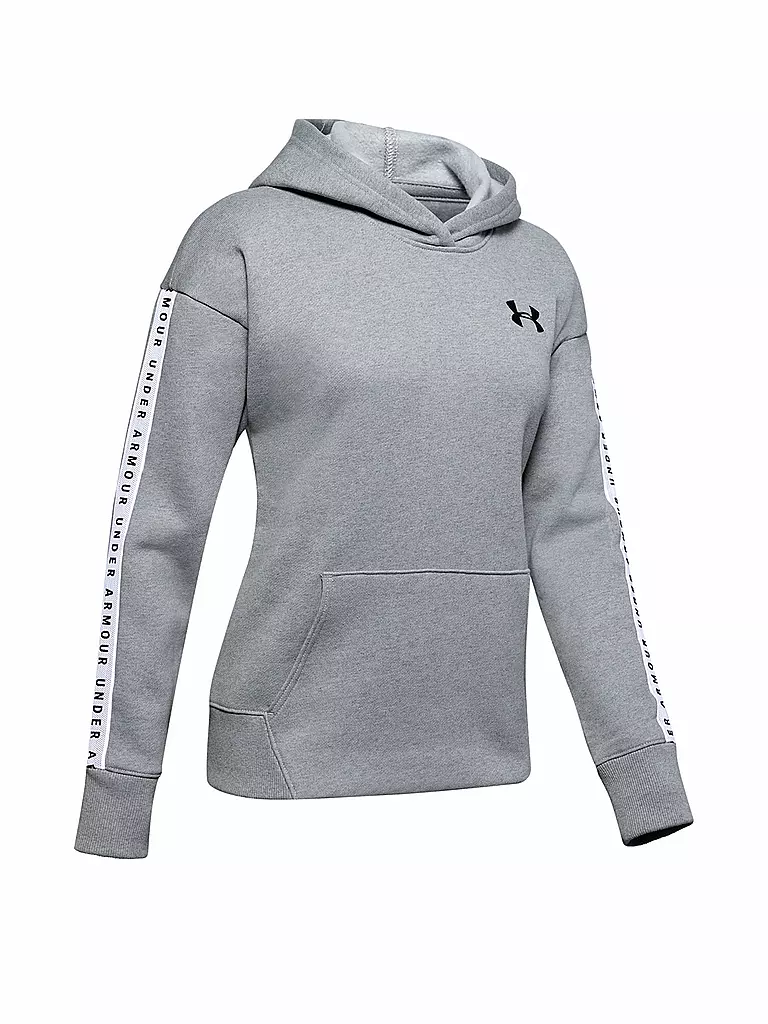 UNDER ARMOUR | Damen Kapuzensweater UA Originators Fleece LC Logo | grau