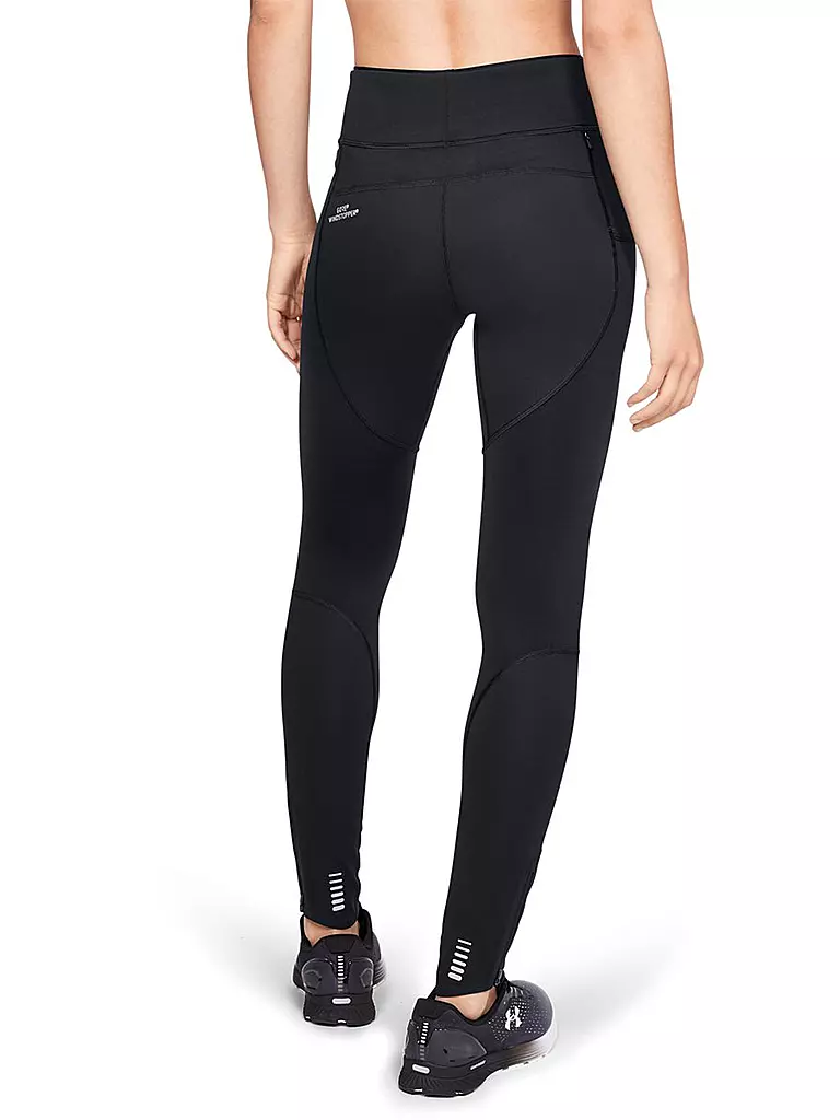 UNDER ARMOUR | Damen Lauftight UA Perpetual WINDSTOPPER® | schwarz