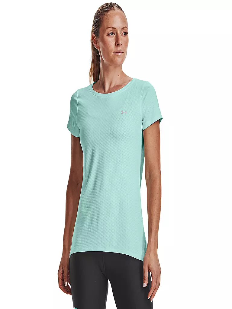 UNDER ARMOUR | Damen Shirt HeatGear® Armour  | blau