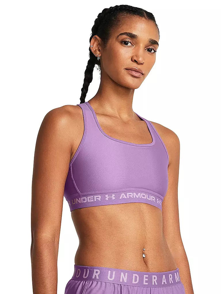 UNDER ARMOUR | Damen Sport-BH Armour® Crossback Medium Support | lila