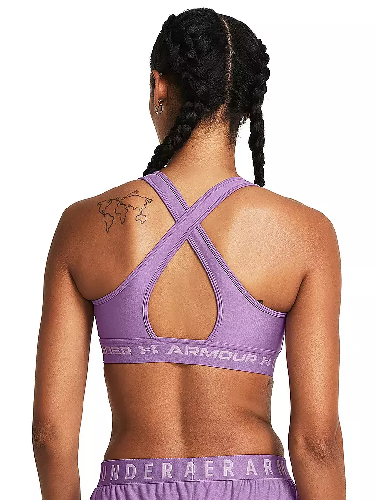 UNDER ARMOUR | Damen Sport-BH Armour® Crossback Medium Support | lila