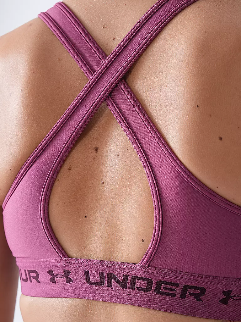 UNDER ARMOUR | Damen Sport-BH Armour® Crossback Medium Support | beere