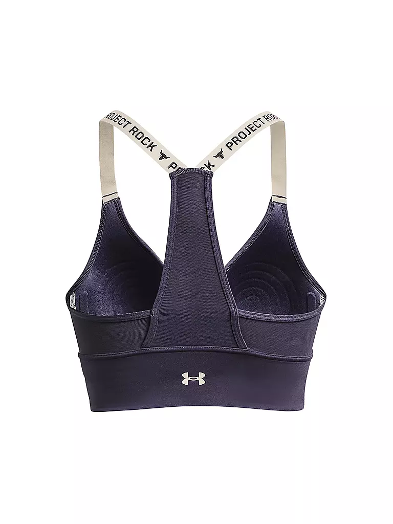 UNDER ARMOUR | Damen Sport-BH Project Rock Infinity Medium Support | dunkelblau