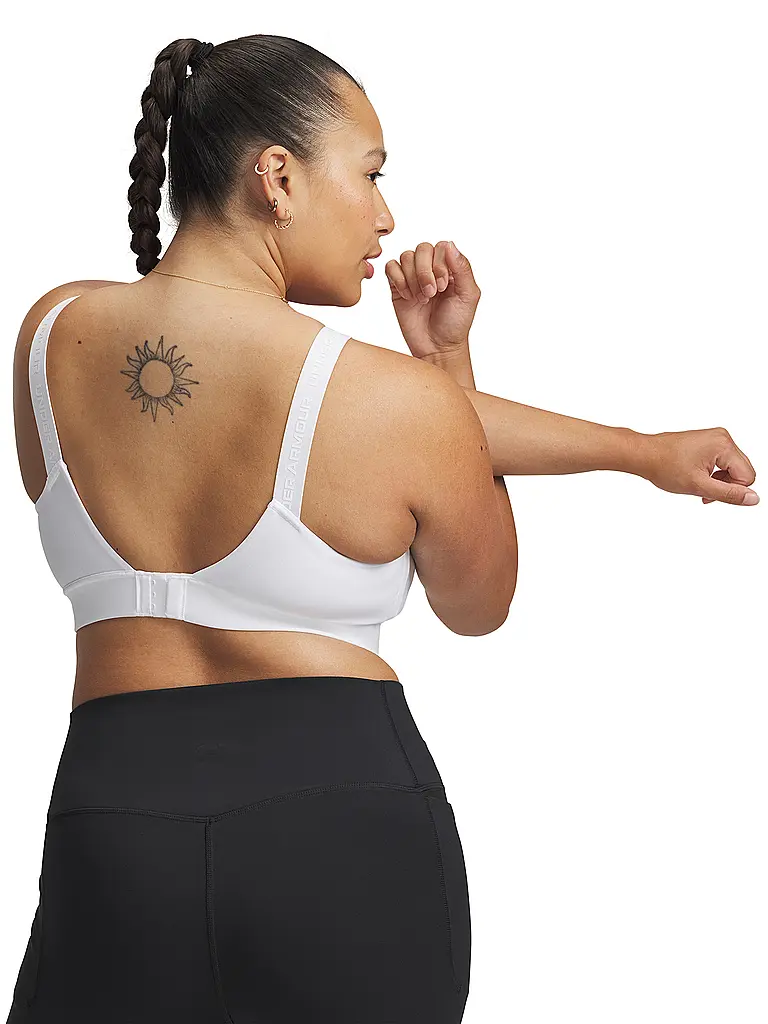 UNDER ARMOUR | Damen Sport-BH UA Infinity Mid 2.0 Medium Support | Weiss