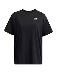 UNDER ARMOUR | Damen T-Shirt UA BF Oversized Logo | schwarz