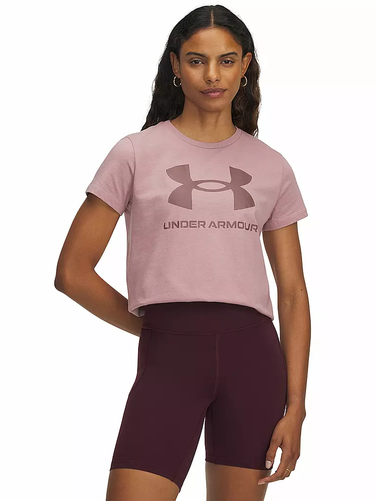 UNDER ARMOUR | Damen T-Shirt UA Sportstyle Grafik | rosa