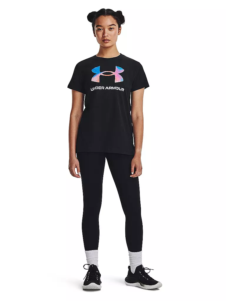 UNDER ARMOUR | Damen T-Shirt UA Sportstyle Grafik | schwarz