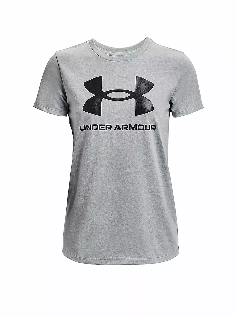 UNDER ARMOUR | Damen T-Shirt UA Sportstyle mit Grafik | grau