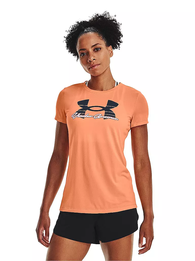 UNDER ARMOUR | Damen T-Shirt UA Tech™ Script | orange