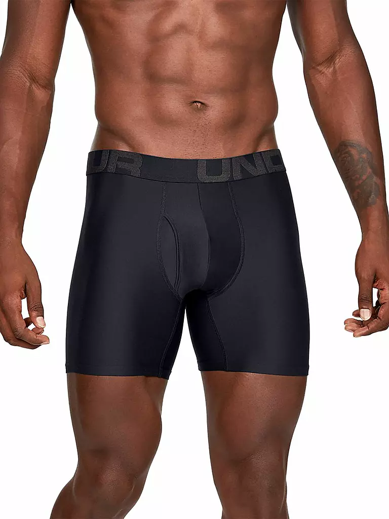 UNDER ARMOUR | Herren Boxerjock® UA Tech™ 2er-Pack | schwarz