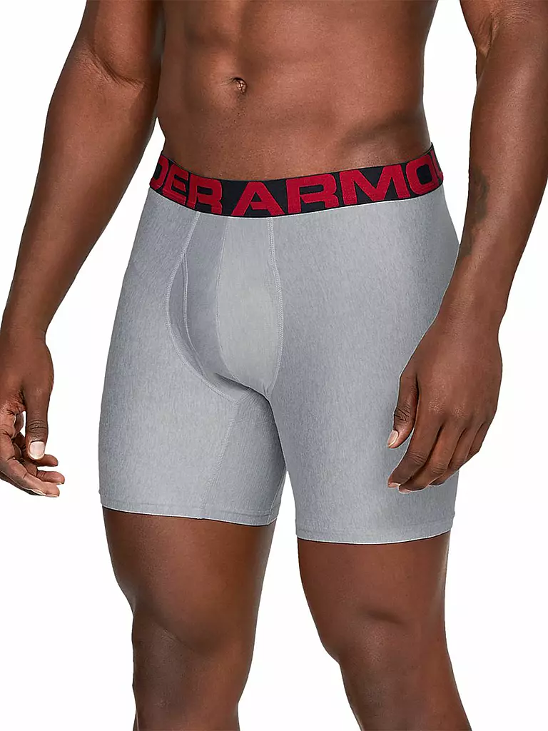 UNDER ARMOUR | Herren Boxerjock® UA Tech™ 2er-Pack | grau