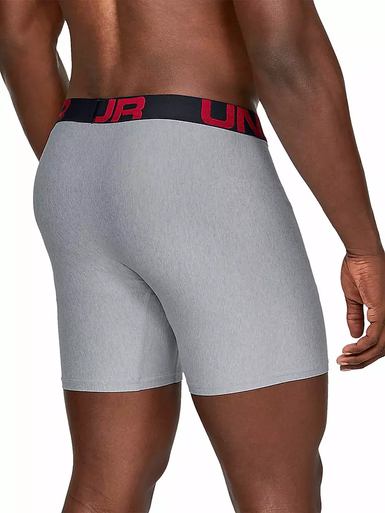 UNDER ARMOUR | Herren Boxerjock® UA Tech™ 2er-Pack | grau