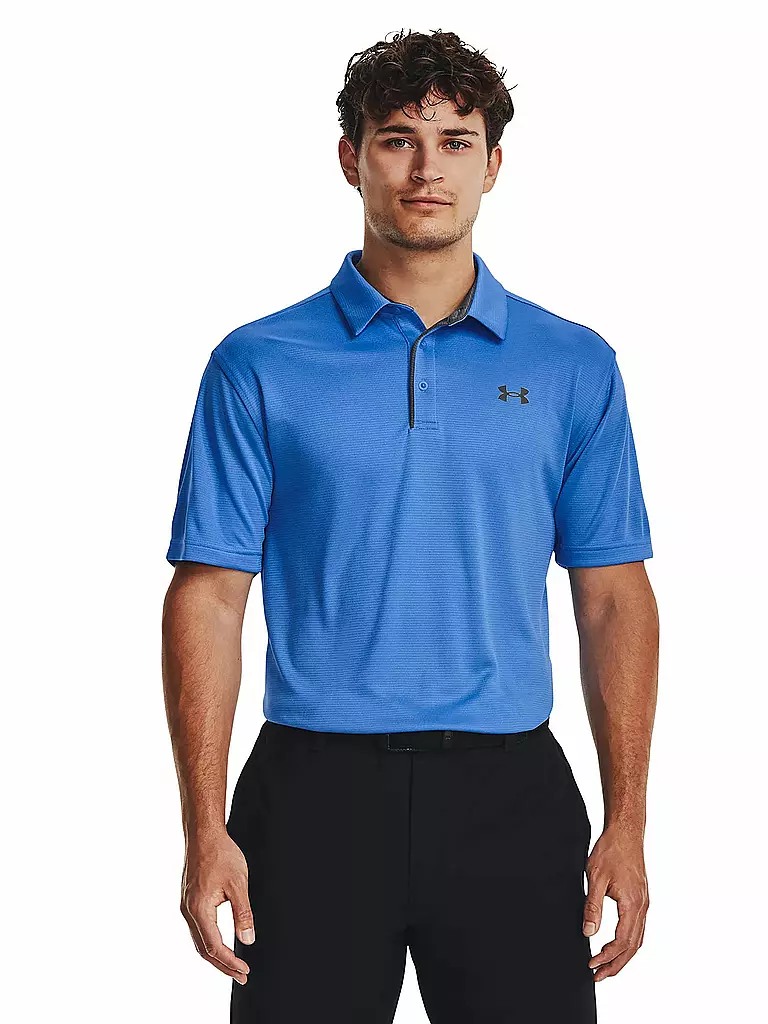 UNDER ARMOUR | Herren Fitnesspolo UA Tech™  | blau