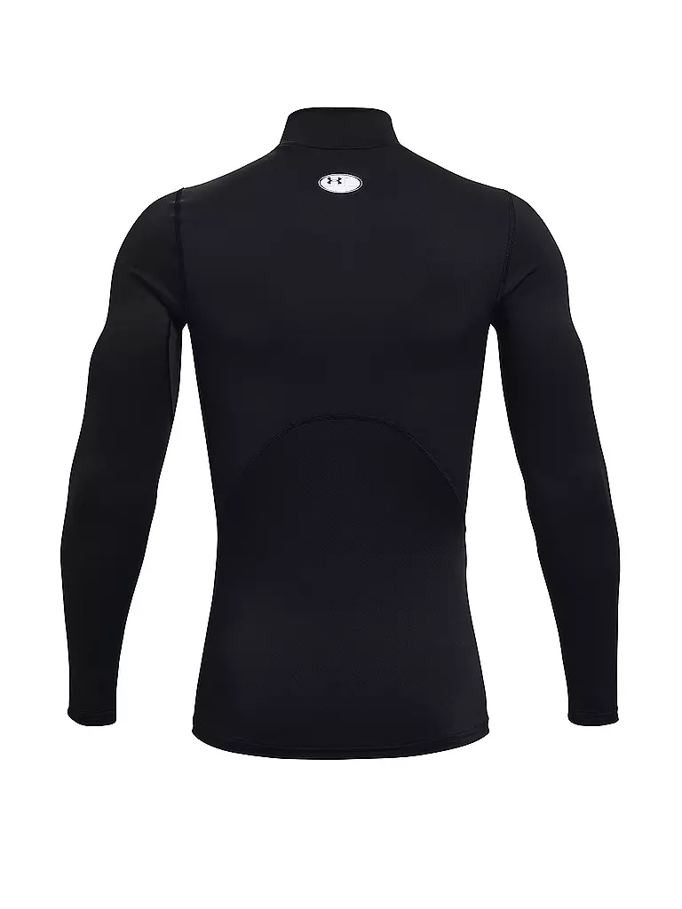 UNDER ARMOUR | Herren Fitnessshirt ColdGear® Compression Mock | schwarz