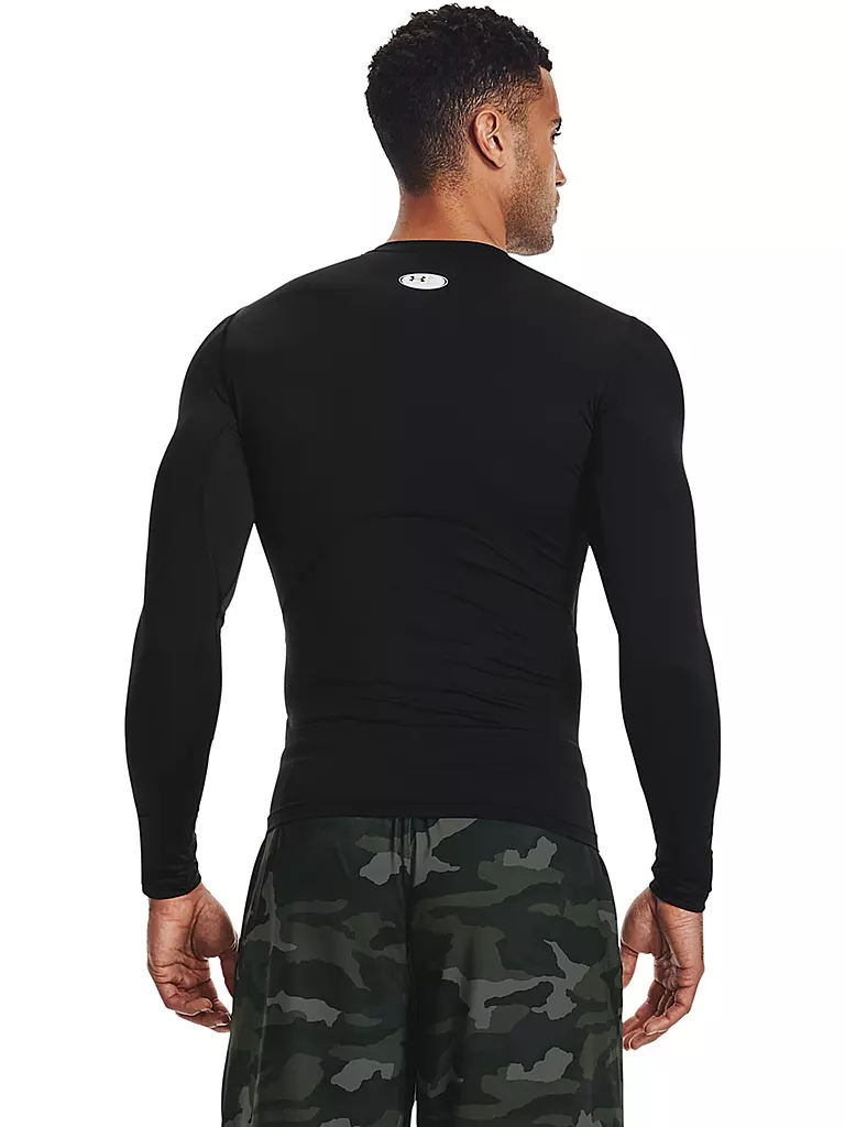 UNDER ARMOUR | Herren Fitnessshirt HeatGear® Armour | schwarz