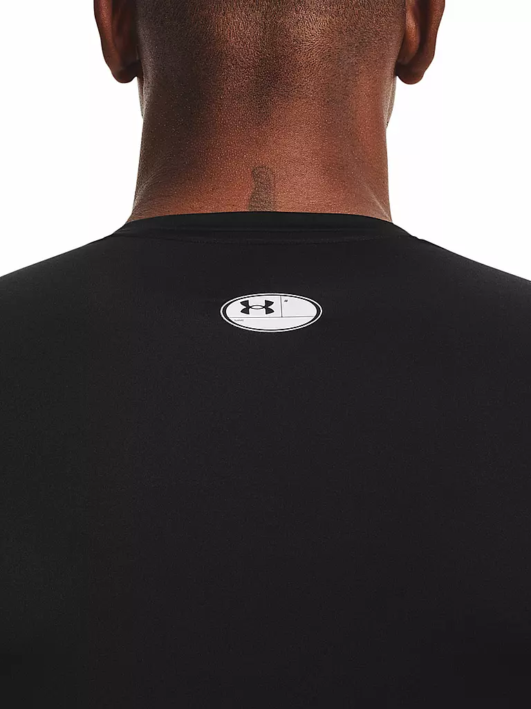 UNDER ARMOUR | Herren Fitnessshirt HeatGear® Armour | schwarz