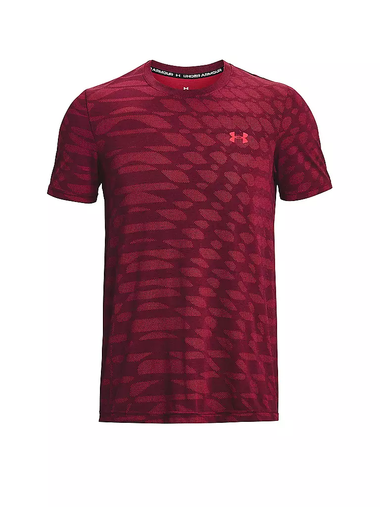 UNDER ARMOUR | Herren Fitnessshirt Seamless Novelty | dunkelrot