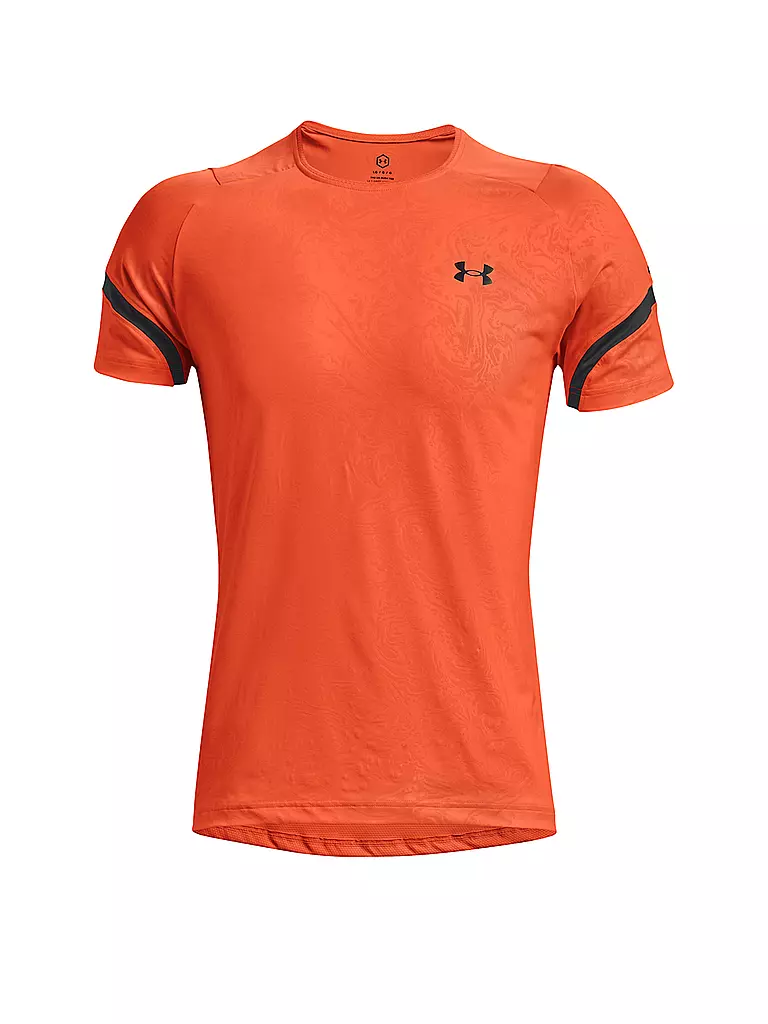 UNDER ARMOUR | Herren Fitnessshirt UA RUSH™ 2.0 Emboss | orange