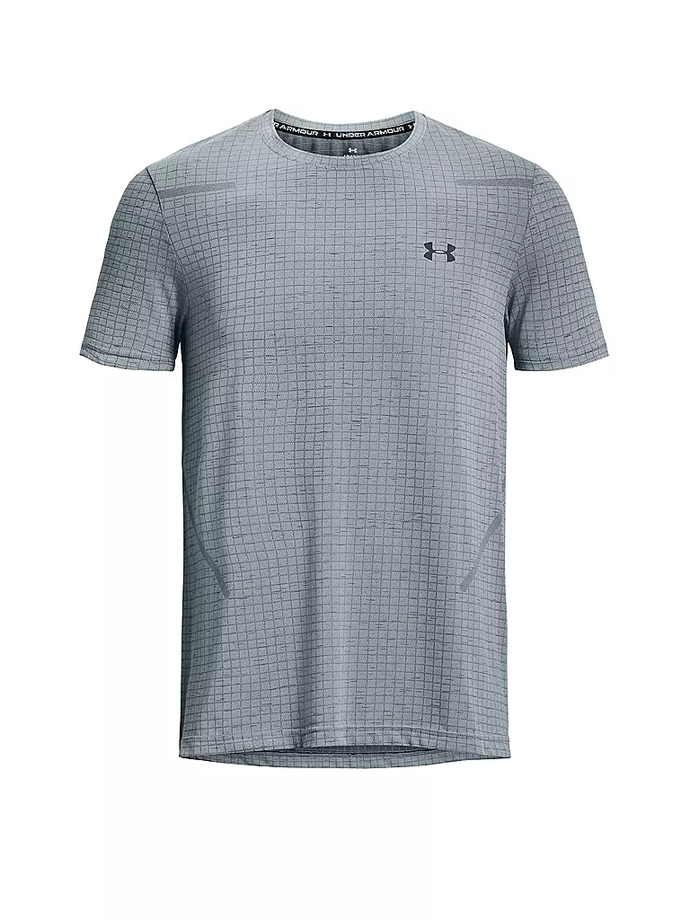 UNDER ARMOUR | Herren Fitnessshirt UA Seamless Grid | blau