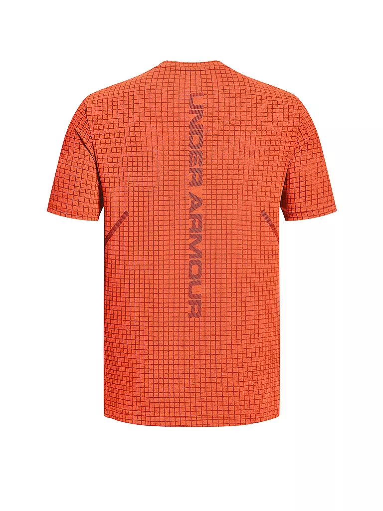 UNDER ARMOUR | Herren Fitnessshirt UA Seamless Grid | orange