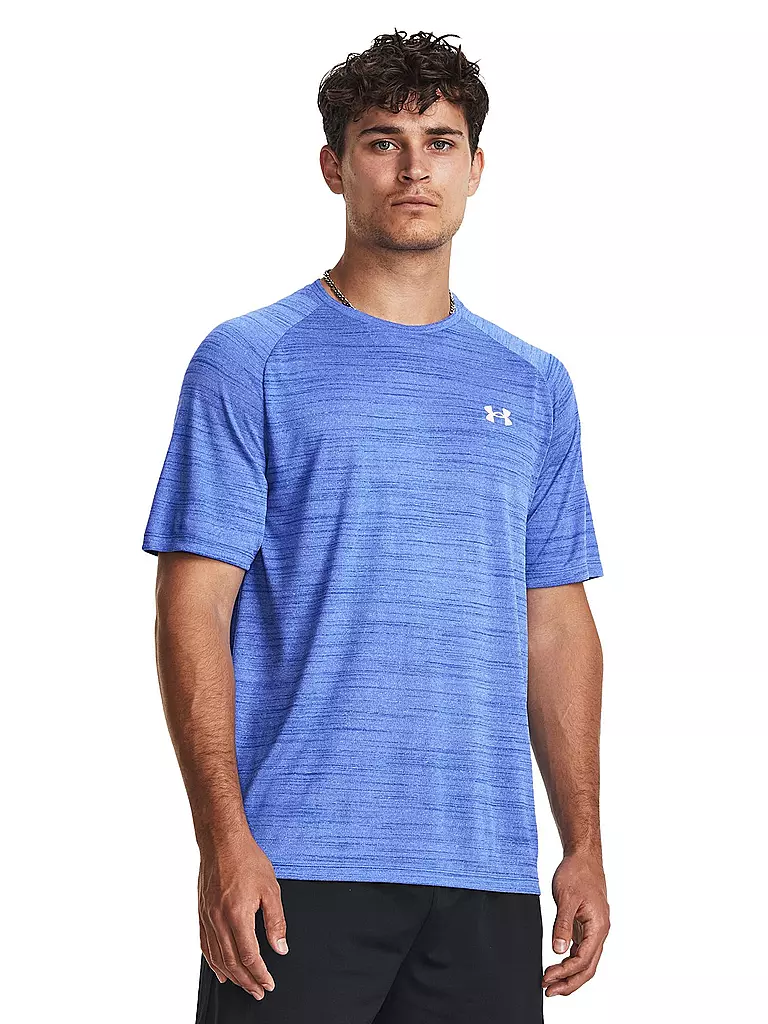 UNDER ARMOUR | Herren Fitnessshirt UA Tech™ 2.0 Tiger | blau