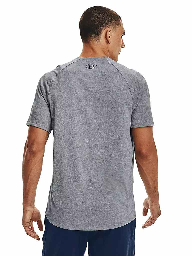 UNDER ARMOUR | Herren Fitnessshirt UA Tech™ 2.0 | hellgrau