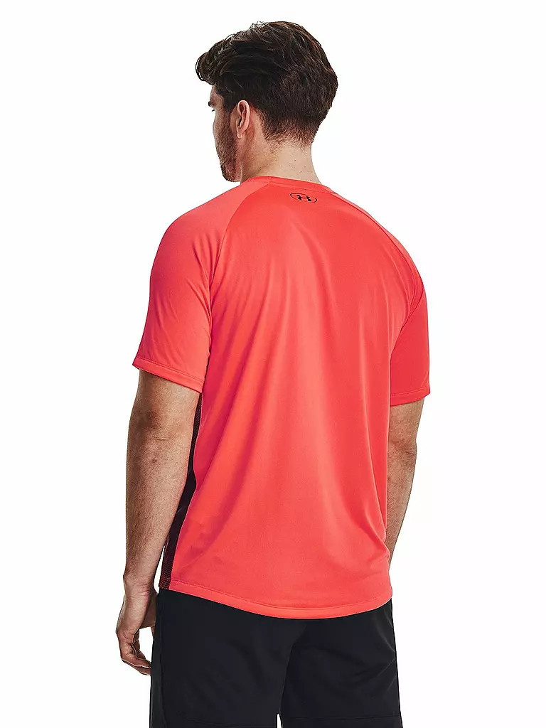 UNDER ARMOUR | Herren Fitnessshirt UA Tech™ Fade  | rot