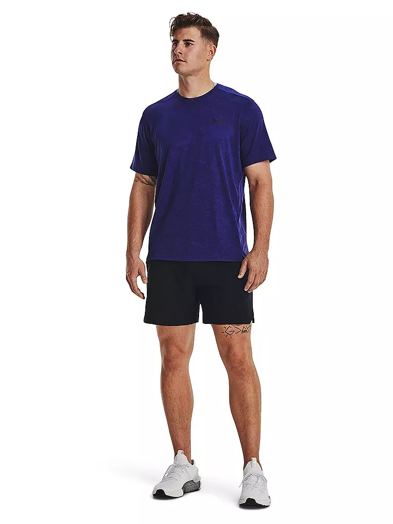 UNDER ARMOUR | Herren Fitnessshirt UA Tech™ Vent Jacquard | blau