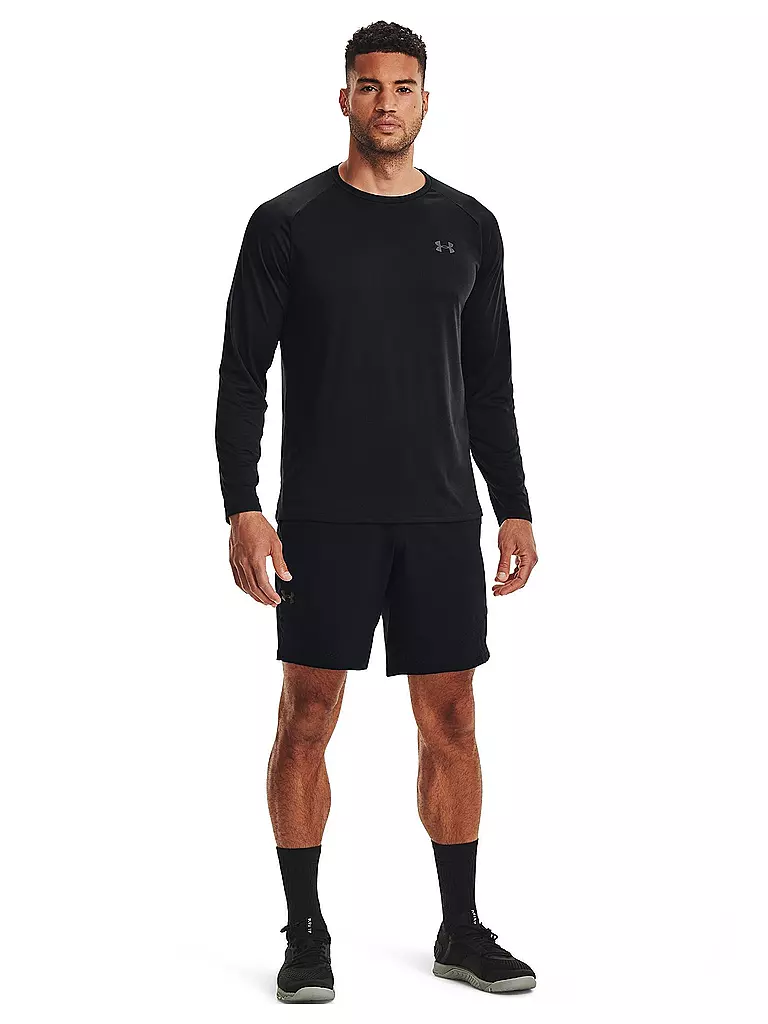 UNDER ARMOUR | Herren Fitnessshirt UA Tech™ | schwarz