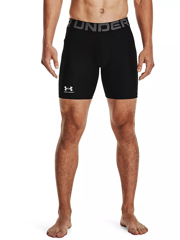 UNDER ARMOUR | Herren Fitnessshort HeatGear® Armour Kompression | schwarz