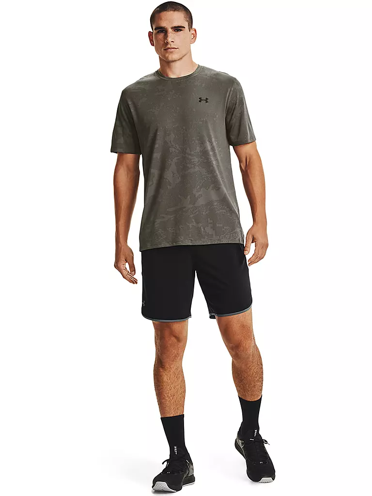 UNDER ARMOUR | Herren Fitnessshort UA HITT Woven | schwarz