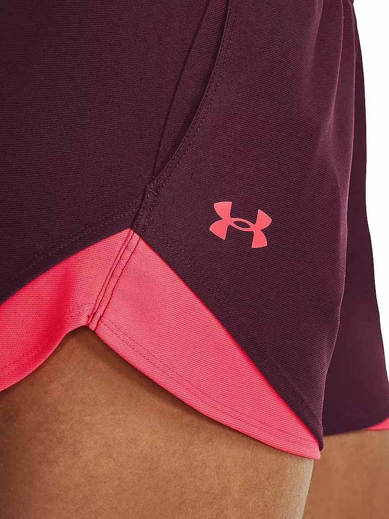 UNDER ARMOUR | Herren Fitnessshort UA Play Up 3.0 | dunkelrot