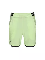 UNDER ARMOUR | Herren Fitnessshort UA Vanish Woven 2-in-1 | grün