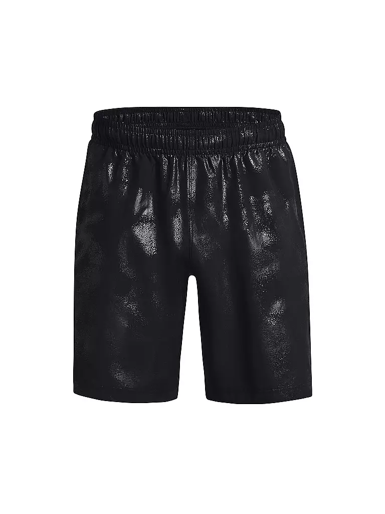 UNDER ARMOUR | Herren Fitnessshorts UA Woven Emboss | schwarz