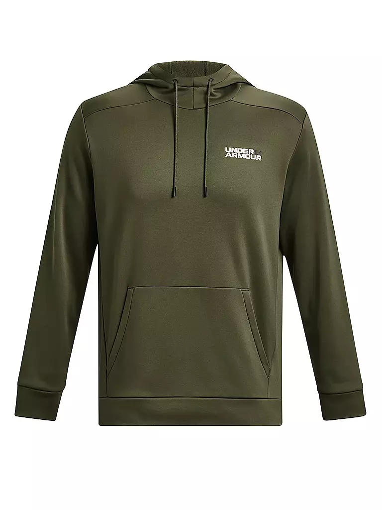 UNDER ARMOUR | Herren Hoodie Armour Fleece® mit Grafik | olive