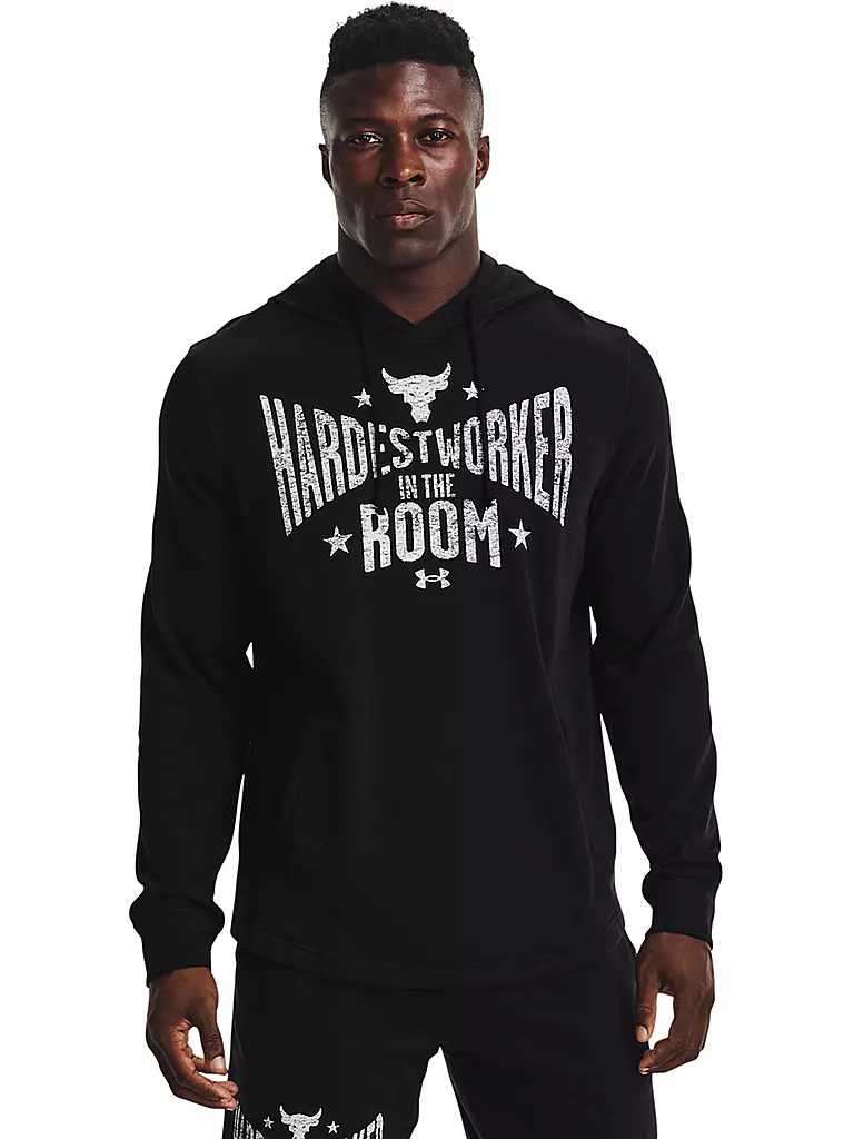 UNDER ARMOUR | Herren Hoodie Project Rock | schwarz