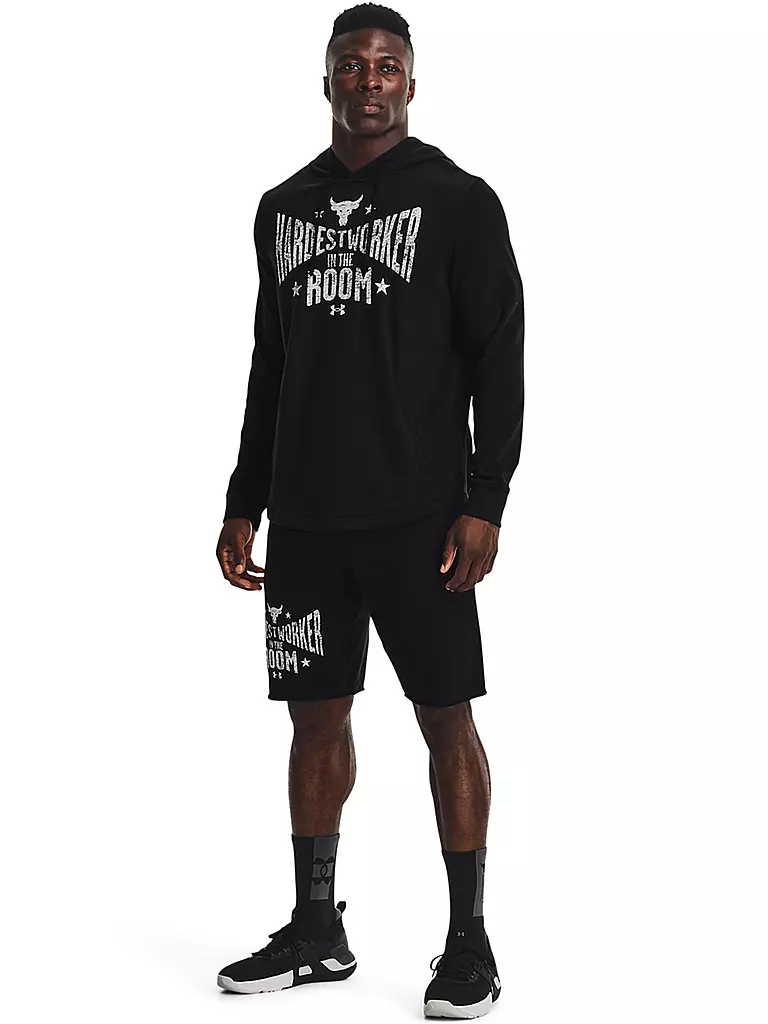 UNDER ARMOUR | Herren Hoodie Project Rock | schwarz