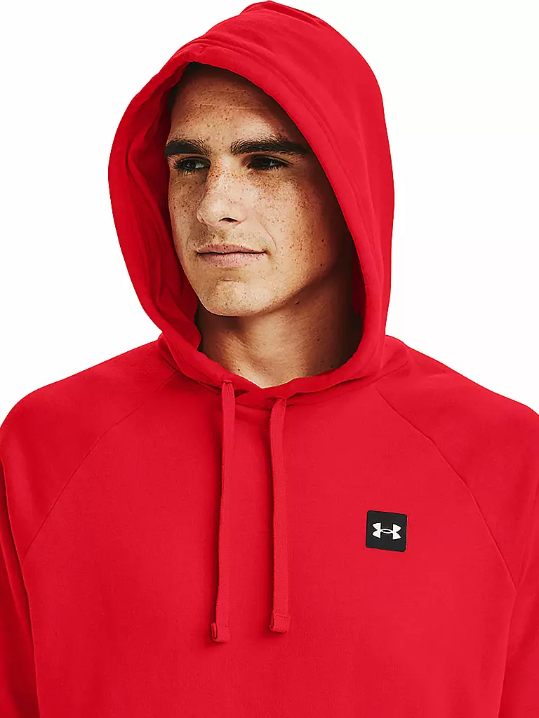 UNDER ARMOUR | Herren Hoodie UA Rival Fleece | rot
