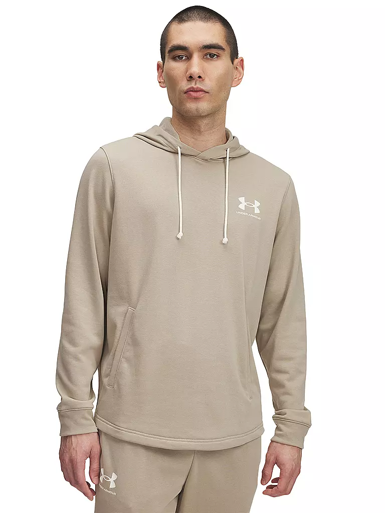 UNDER ARMOUR | Herren Hoodie UA Rival Terry | camel