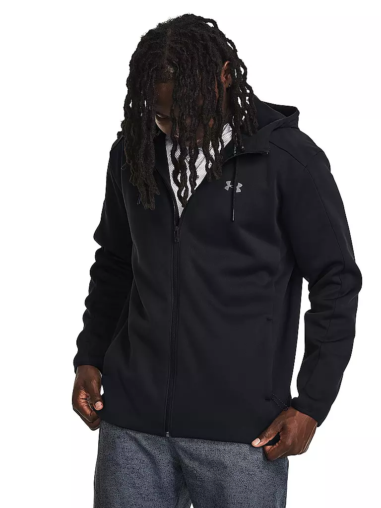 UNDER ARMOUR | Herren Jacke UA Essential Swacket | schwarz