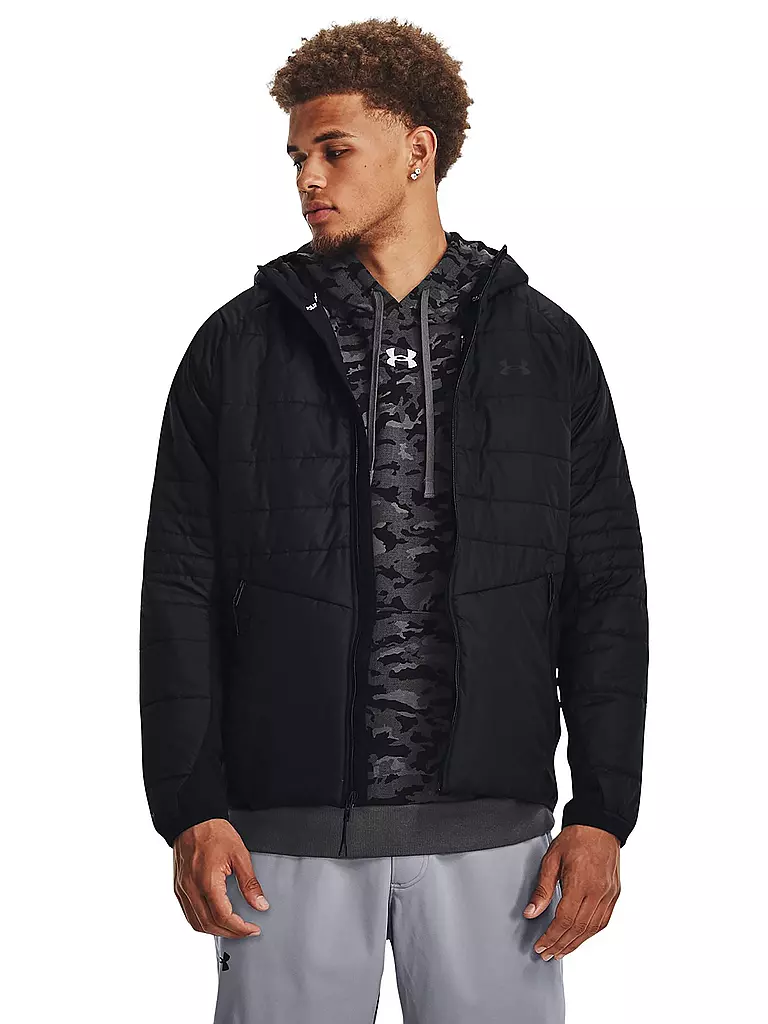 UNDER ARMOUR | Herren Jacke UA Storm Session Hybrid  | schwarz