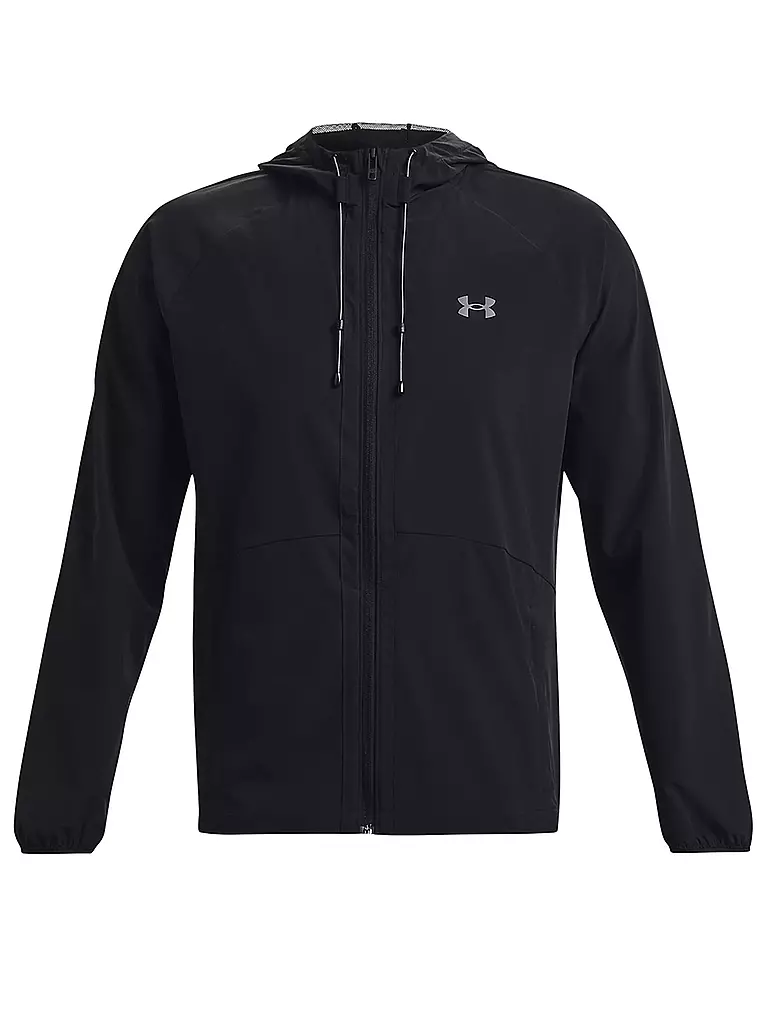 UNDER ARMOUR | Herren Jacke UA Stretch Woven Windbreaker | schwarz