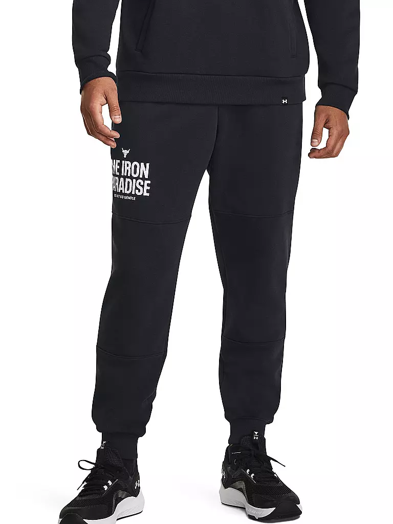 UNDER ARMOUR | Herren Jogginghose Project Rock Rival Fleece  | schwarz