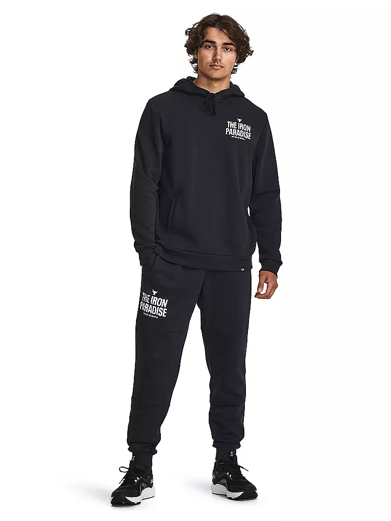 UNDER ARMOUR | Herren Jogginghose Project Rock Rival Fleece  | schwarz